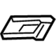 Toyota 61777-10011 Gutter Lower Bracket