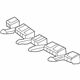 Toyota 52148-WAA03 Finish Molding Support, Front