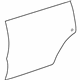 Toyota 67113-35010 Outer Panel, Passenger Side