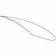 Toyota 64801-02280 Back Glass, Rear