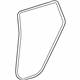 Toyota 62331-12260-B0 Surround Weatherstrip, Passenger Side