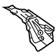 Toyota 61707-47020 Inner Side Panel, Front Passenger Side