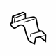 Toyota 72137-AC010-A0 Track End Cover, Passenger Side