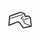Toyota 72157-AC010-A0 Track End Cover, Inner Passenger Side
