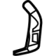 Toyota 57486-08040 Rocker Reinforcement Support, Passenger Side