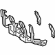 Toyota 79040-08030-C0 Support Brace, Black, Driver Side