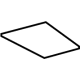 Toyota 58916-42060-C0 Tray Mat, Bottom