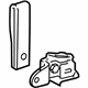 Toyota 72603-04020-B0 Lock, Gray, Passenger Side