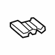 Toyota 66416-06010 Headliner Spacer, Passenger Side