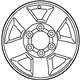 Toyota 42611-35370 Wheel, Alloy