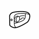 Toyota 69218-60030-A1 Cover, White Pearl, Driver Side