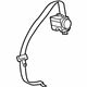 Toyota 73350-47030-B0 Lap & Shoulder Belt, Gray, Center