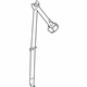 Toyota 73570-0E111-A0 Lap & Shoulder Belt, Flaxen, Rear Driver Side