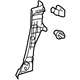 Toyota 62513-0C010-B0 Lock Pillar Trim, Lower Passenger Side