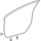 Toyota 67861-12B30 Door Weatherstrip, Passenger Side