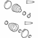 Toyota 04427-0W060 Boot Kit, Front