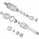 Toyota 43410-0E080 Axle Assembly, Passenger Side