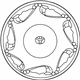 Toyota 42621-AA070 Wheel Cover