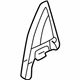 Toyota 67487-01030 Divider Seal, Passenger Side