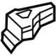 Toyota 68196-0A040 Front Seal, Passenger Side
