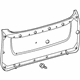 Toyota 67750-08020-B0 Lift Gate Trim, Gray, Rear Lower