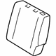 Toyota 71604-12040-B1 Seat Back Pad, Driver Side