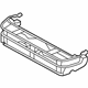 Toyota 71407-12170-B0 Cushion Frame, Rear