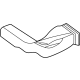 Toyota 62972-0E120 Air Outlet Duct, Driver Side