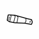 Toyota 73390-60010-E1 Lap Belt Assembly, Fawn, Inner Driver Side