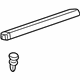 Toyota 53388-33011 Seal To Hood, Passenger Side