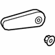 Toyota 72830-08030-E6 Armrest, Tan, Passenger Side