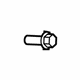 Toyota 90166-50003 Frame Screw, Outer