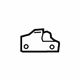 Toyota 72137-12210 Rear End Track Cover, Outer Passenger Side