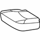 Toyota 71076-35490-E0 Cushion Cover, Fawn, Driver Side