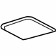 Toyota 58916-08030-B0 Lower Trim Panel Mat, Gray, Bottom