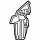 Toyota 53294-47020 Side Seal, Driver Side
