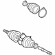 Toyota 04427-08121 Boot Kit, Passenger Side