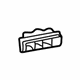 Toyota 55533-02060-B1 Center Bezel Cover
