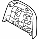 Toyota 71944-06010-A0 Plate, Rear