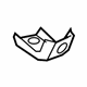 Toyota 89667-48090 Control Module Upper Bracket