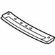 Toyota 63102-48915 Windshield Header, Front