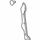 Toyota 53827-52150 Protector, Passenger Side