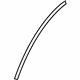 Toyota 75696-F4010 Wheel Opening Molding Seal
