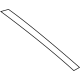 Toyota 75765-30180 Rear Molding, Passenger Side