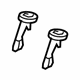 Toyota 71930-0C010-B3 Headrest Guide, Front