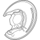 Toyota 47881-48020 Backing Plate, Rear Passenger Side