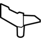 Toyota 58355-47030 Rear Body Panel Lower Bracket