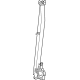 Toyota 73210-08110-A1 Lap & Shoulder Belt, Passenger Side