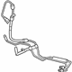 Toyota 44410-21060 Power Steering Pressure Line, Front