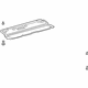 Toyota 58165-12210 Under Cover, Passenger Side